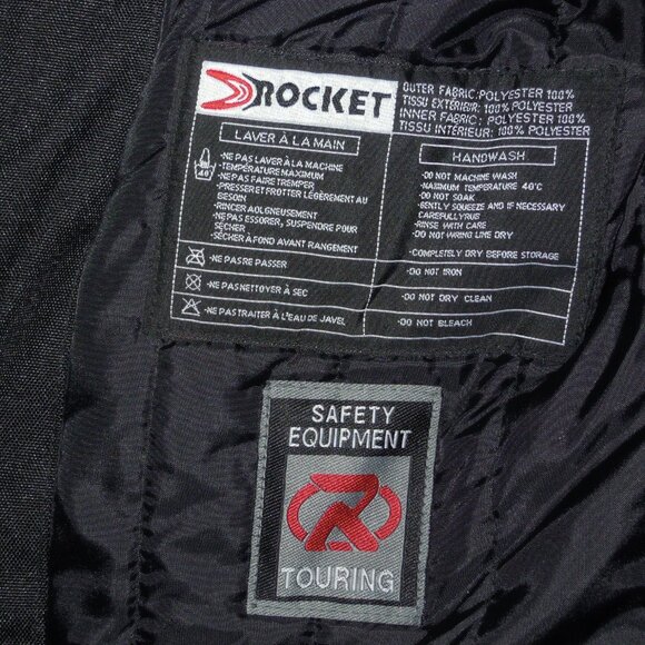 Joe Rocket Ballistic Series Black Motorcycle Riding Jacket Women's Size XL EUC - Picture 4 of 13